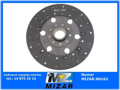 Tarcza sprzęgła C-360 II stopień pleciona THM 46511061-72552