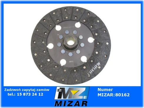 Tarcza sprzęgła C-360 I stopień pleciona THM 46411011-72551