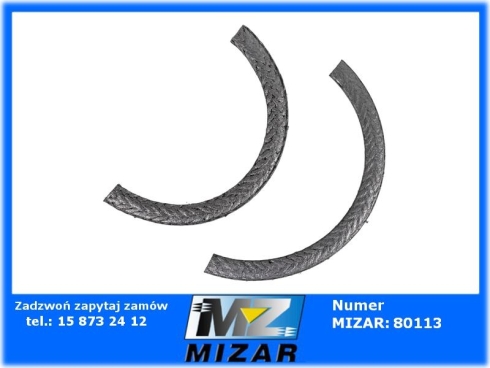 Sznur uszczelniający wału tył para Ford 81819550-72505