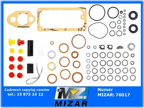 Zestaw naprawczy pompy wtryskowej Massey Ferguson 4222382M91-72501