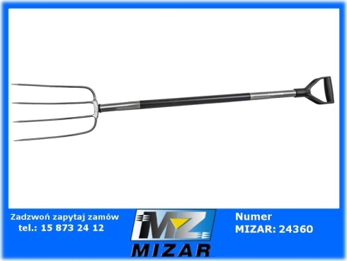 Widły gospodarcze 4 zęby 137cm ergonomiczne 250E Fiskars 133430-72643