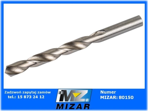 Wiertło do metalu 12,1mm HSS cylindryczne DIN 338 TEGER -72693