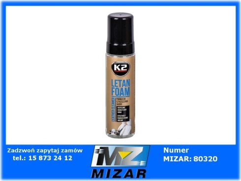 Pianka do czyszczenia skóry K2 Letan Foam 200ml-72865