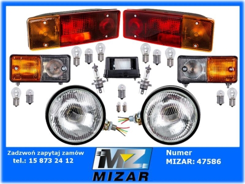 Lampy C-360 C-355 C-360 3P zestaw oświetlenia + żarówki-73048