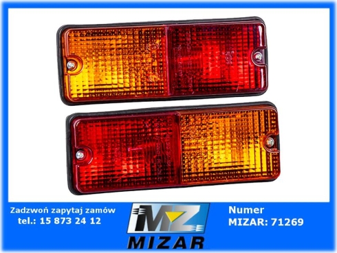 Lampa tylna Zetor URI 67115711 67115712 czeska lewa + prawa-73014