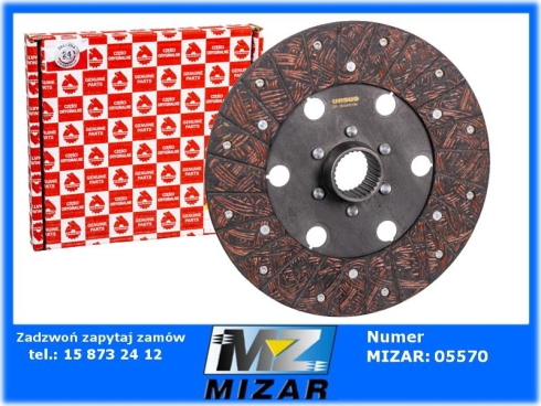 Tarcza sprzęgła C-360 II stopień Oryginał Ursus 46511061 951106 69011169 70011191-73429