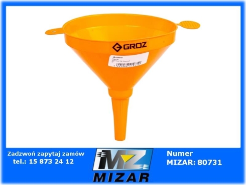 Lejek stożkowy plastikowy 650ml GROZ-73597