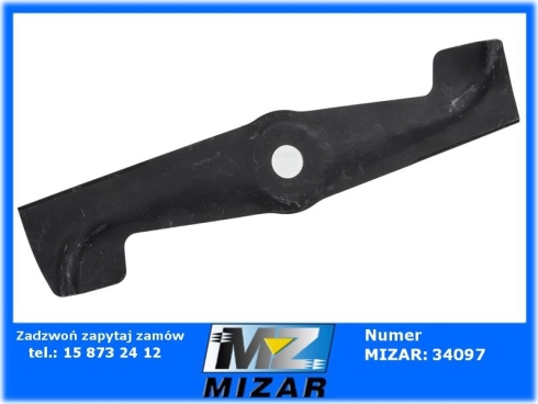 Nóż do kosiarki Sabo 520mm SAA10681 SAA37552-73668