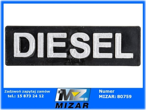 Emblemat DIESEL John Deere M87451-73614