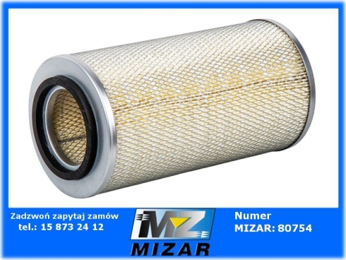 Filtr powietrza zewnętrzny 104x197x377mm odpowiednik 3219420R1 1186046 F184230090050-73882