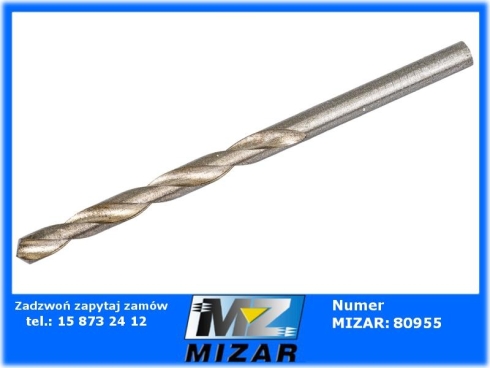 Wiertło do metalu 4,4mm HSS DIN 388 Teger-73825