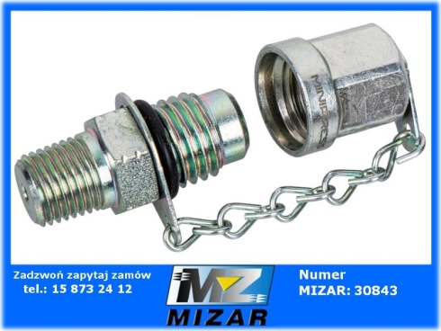 Przyłącze pomiarowe M16x2 / NPT 1/4"-74053