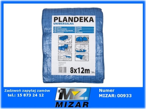 Plandeka 8x12m polietylenowa mocna-74246