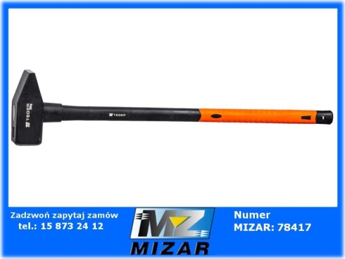 Młot ślusarski 5kg z trzonkiem FiberGlass Teger-74377