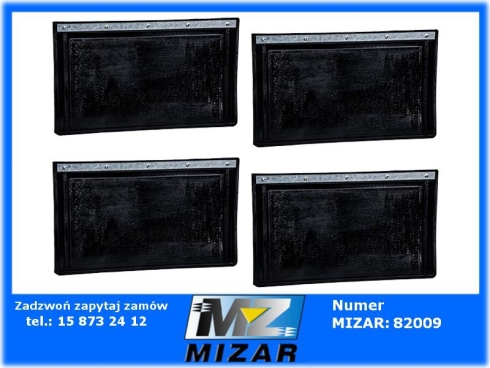 Chlapacze błotników HL6011 HL8011 50x30cm 4 sztuki-74322