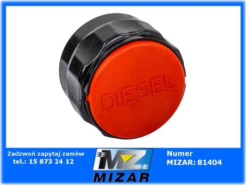 Korek wlewu paliwa plastikowy Zetor 60115226-74542