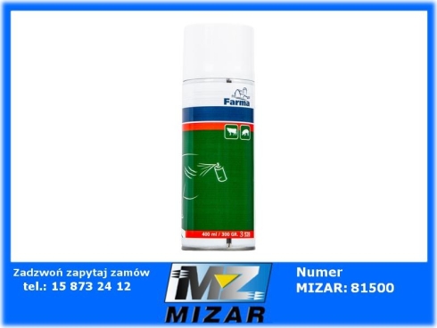 Spray na rany dla zwierząt antyinfekcyjny 400ml FARMA-74627