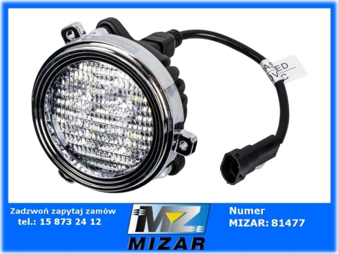 Lampa robocza Led okrągła 40W Case New Holland T5 T7 Same LA10428-74621