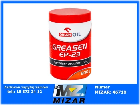 Smar molbidenowy Greasen EP 23 800g Orlen Oil-74655