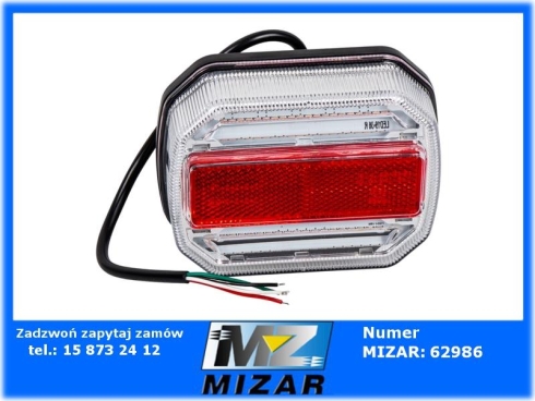 Lampa tylna zespolona prawa LED z dynamicznym kierunkowskazem TT Technology-74687