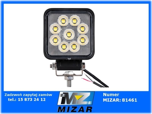 Lampa robocza LED 36W 12V 24V 2880Lm IP69K rozproszona-74962