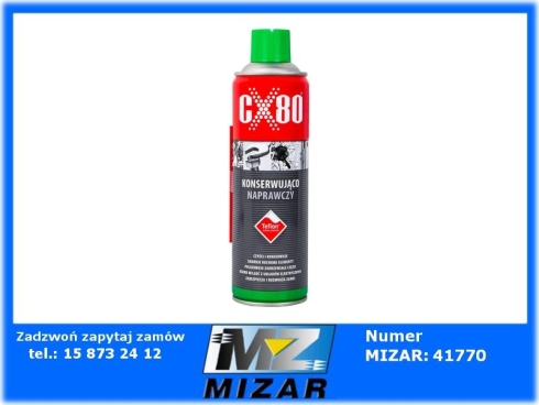 Smar teflonowy CX-80 w sprayu 500ml-74959