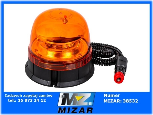 Lampa ostrzegawcza LED na magnes homologacja R65 12V 24V-75035