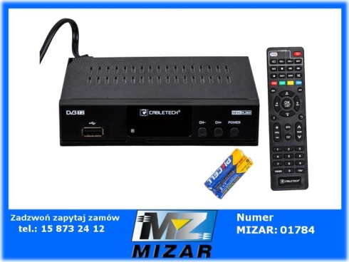 Dekoder do telewizji naziemnej DVB-T2 H.265 HEVC Cabletech-75013