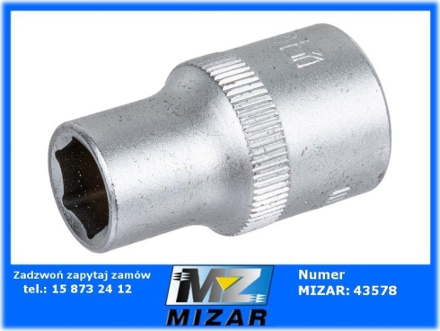 Klucz nasadowy 11mm 1/2" Stal CrV-75181