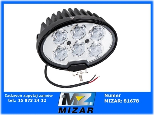 Lampa robocza LED 60W 12V 24V WODOODPORNA Z REDUKCJĄ SZUMÓW-75284