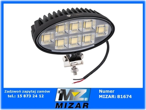 Lampa robocza LED 160W 12V/24V WODOODPORNA Z REDUKCJĄ SZUMÓW-75295