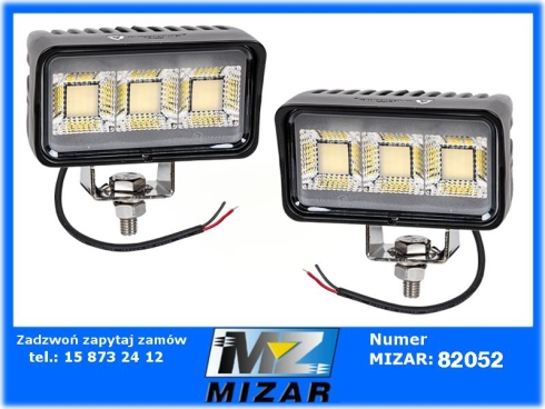 Lampa robocza LED 60W 12V/24V WODOODPORNA Z REDUKCJĄ SZUMÓW 2szt.-75225