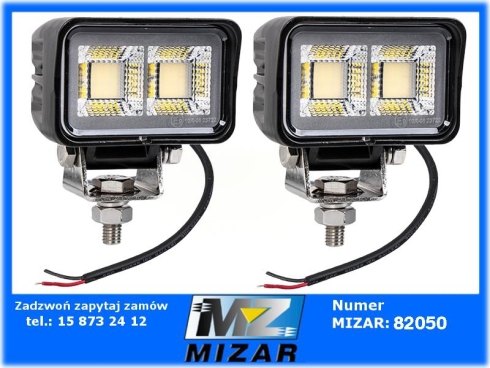 Lampa robocza LED 40W 12V/24V WODOODPORNA Z REDUKCJĄ SZUMÓW 2szt.-75222