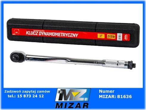 Klucz dynamometryczny 1/2" 28-210Nm-75234