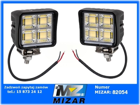 Lampa robocza LED 64W 12V/24V WODOODPORNA Z REDUKCJĄ SZUMÓW 2szt.-75210