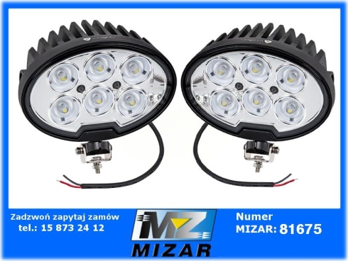 Lampa robocza LED 60W 12V/24V WODOODPORNA Z REDUKCJĄ SZUMÓW 2szt.-75231