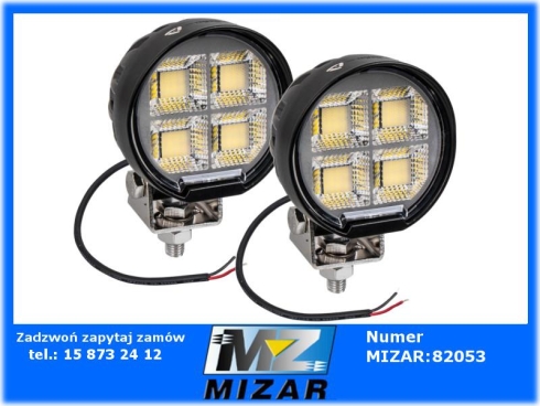 Lampa robocza LED 64W 12V/24V WODOODPORNA Z REDUKCJĄ SZUMÓW 2szt.-75555