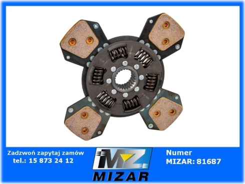 Tarcza sprzęgła ceramiczna Deutz 001528633 LUK-75585