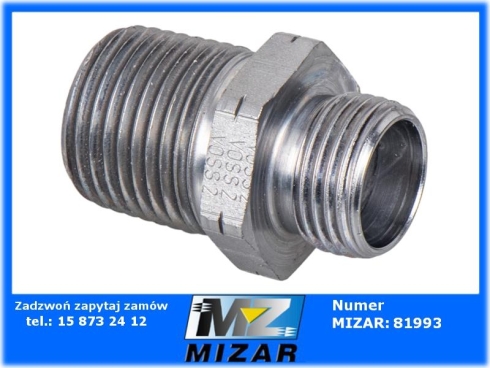 Nypel M18x1,5 x 1/2" NPT VOSS-75850