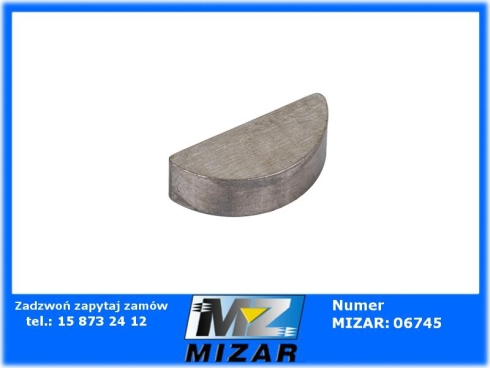 Wpust czółenkowy na wał 8x11mm C-330 54260111-75972