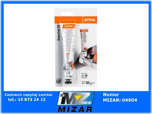 Smar w tubie do przekładni kątowej STIHL 80g-76032