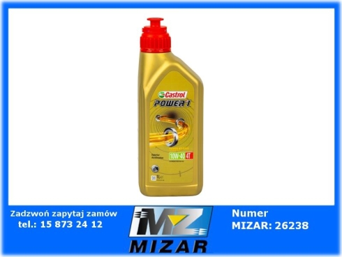 Olej Castrol POWER1 10W40 4T 1l motocyklowy-76076