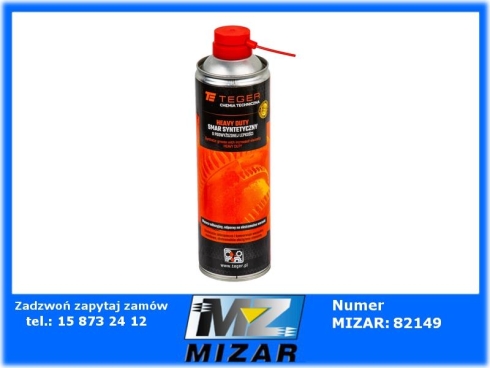 Smar syntetyczny o podwyższonej lepkości HEAVY DUTY do 200'C 500ml Teger-76011