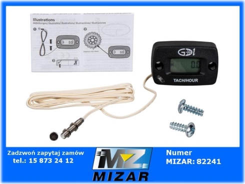 Licznik motogodzin na magnes GDI-76105