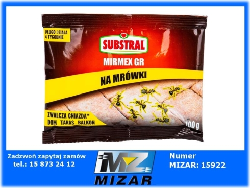 Środek na mrówki proszek 100g Substral-76196