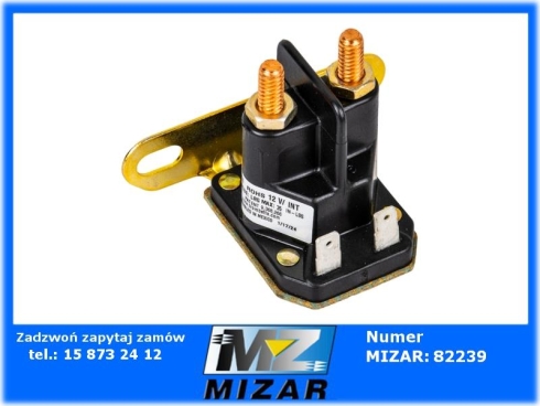 Włącznik elektromagnetyczny solenoid 12V John Deere AM138068-76130