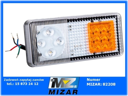 Lampa przednia boczna LED MTZ Belarus 37033712-76253