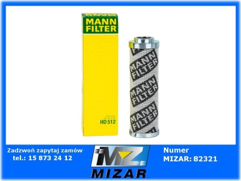 Filtr hydrauliczny Deutz 2120150 MANN HD512-76323