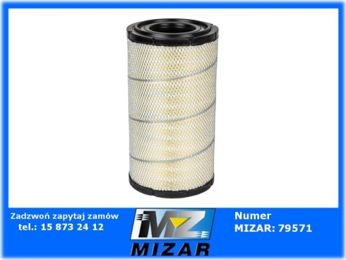 Filtr powietrza SA17259 Hifi Filter odpowiednik 47107867 AF26284 LX7120 Case CVX New Holland T7 TVT Steyr CVT-76305