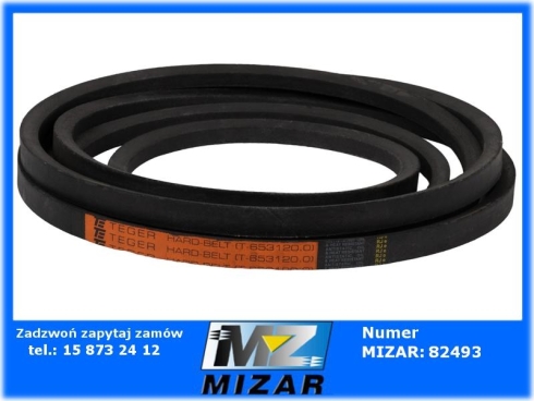 Pas napędu wytrząsaczy Claas Mercator Senator 653120 TEGER Hard-Belt-76917